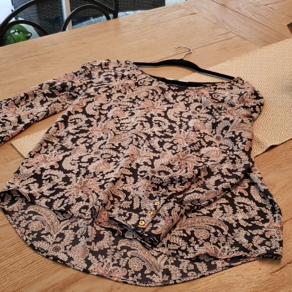 Loft long sleeve blouse